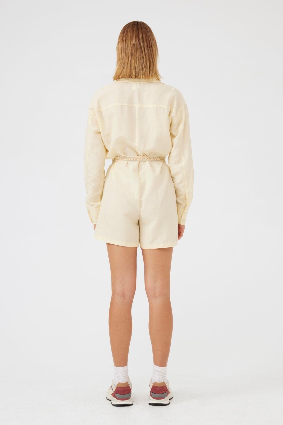 Acclaimed Playsuit - Banana by The Fifth Label - in XS | SWAACE