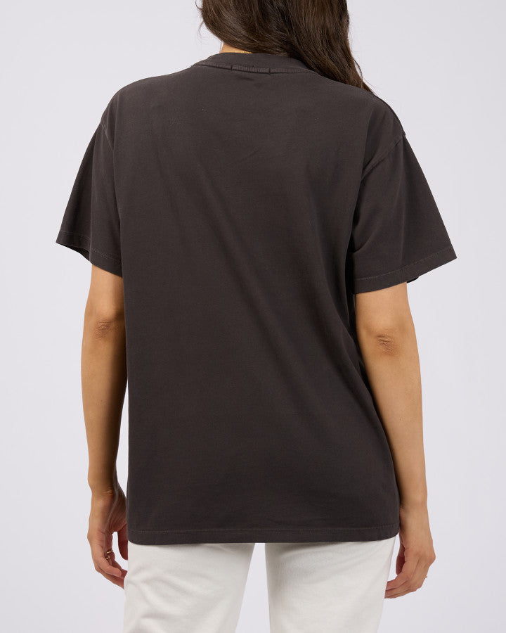 Sun Valley Oversized Tee - Washed Black