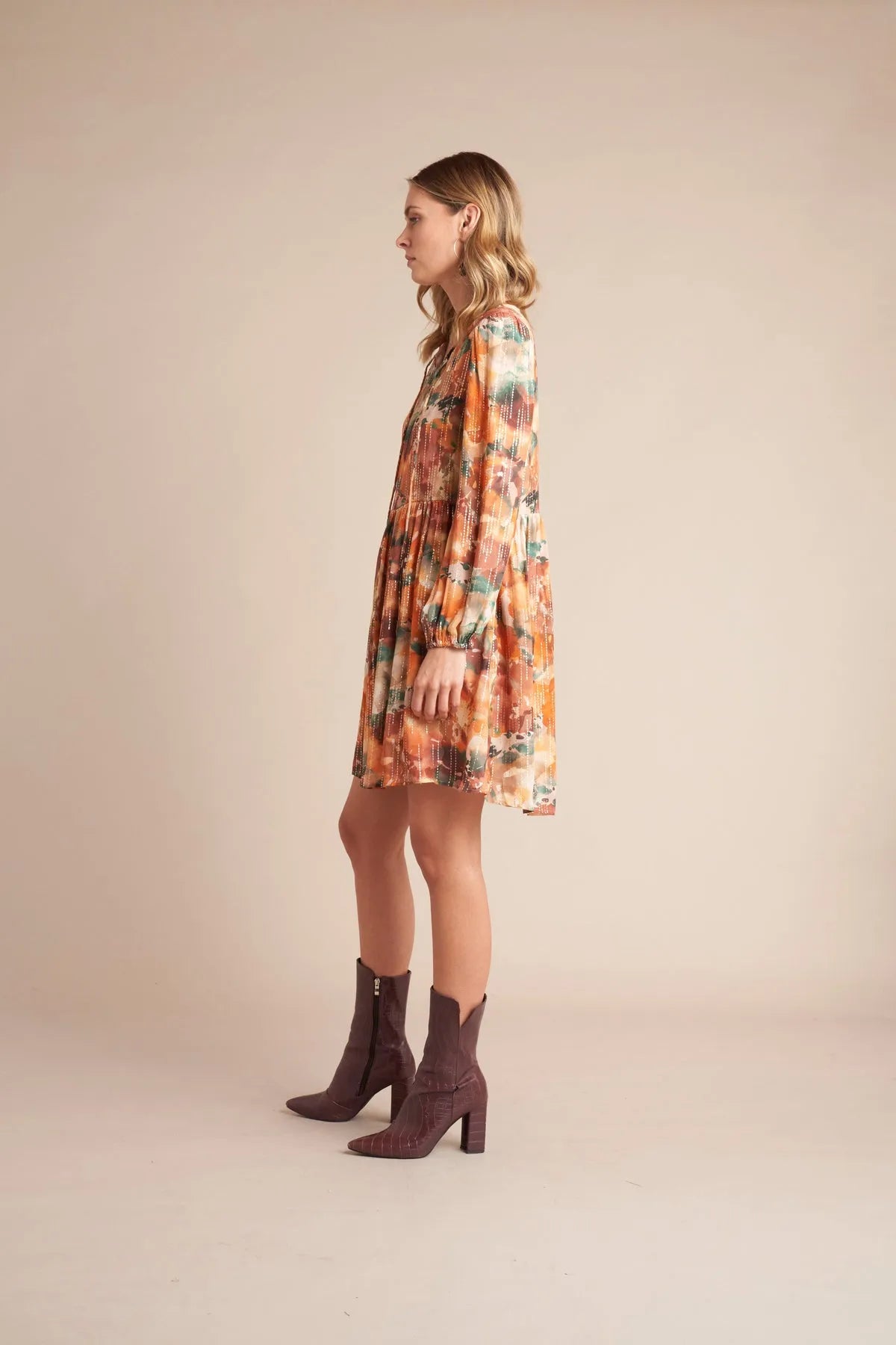 ARABELLA LUREX MINI DRESS - Gysette