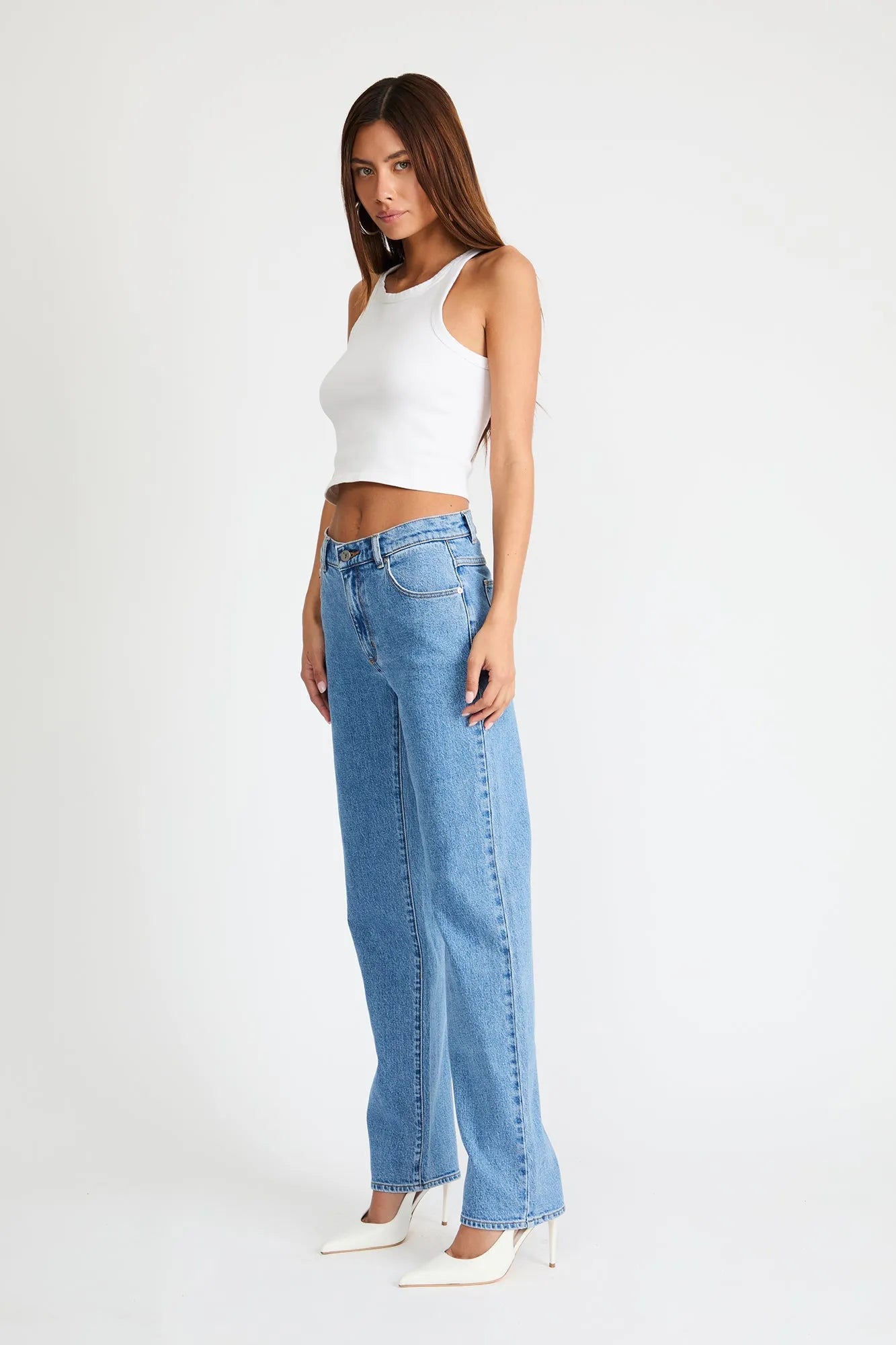 95 Mid Straight Debbie Jeans