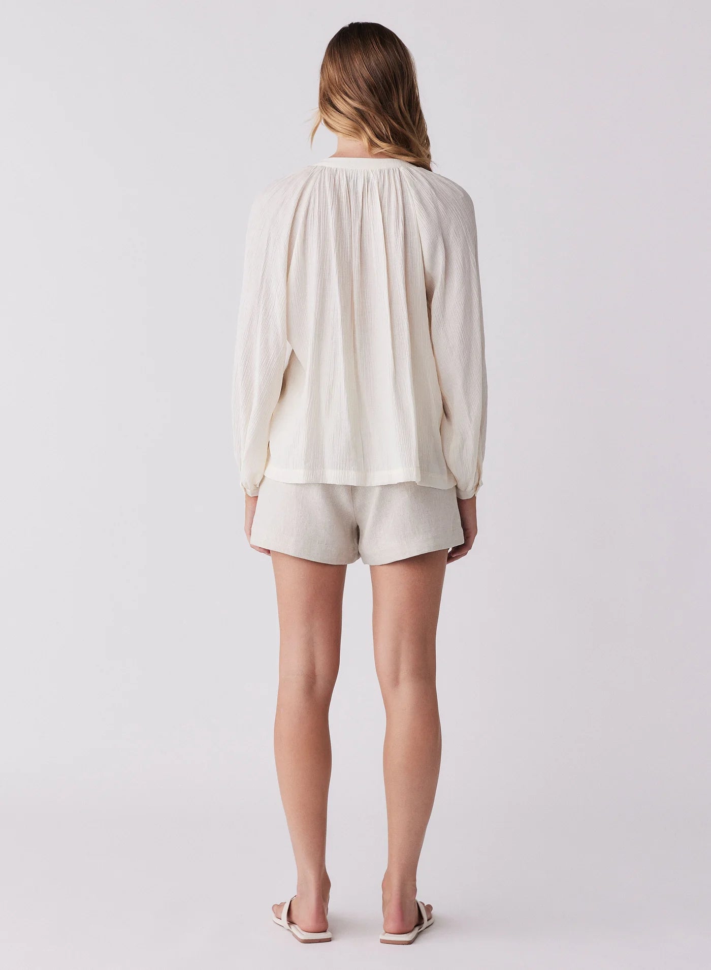 Panoramic Blouse - Vanilla