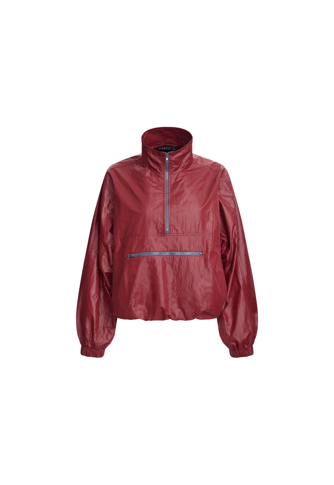 Ibiza Windbreaker 1/4 Zip Jacket - Burgundy