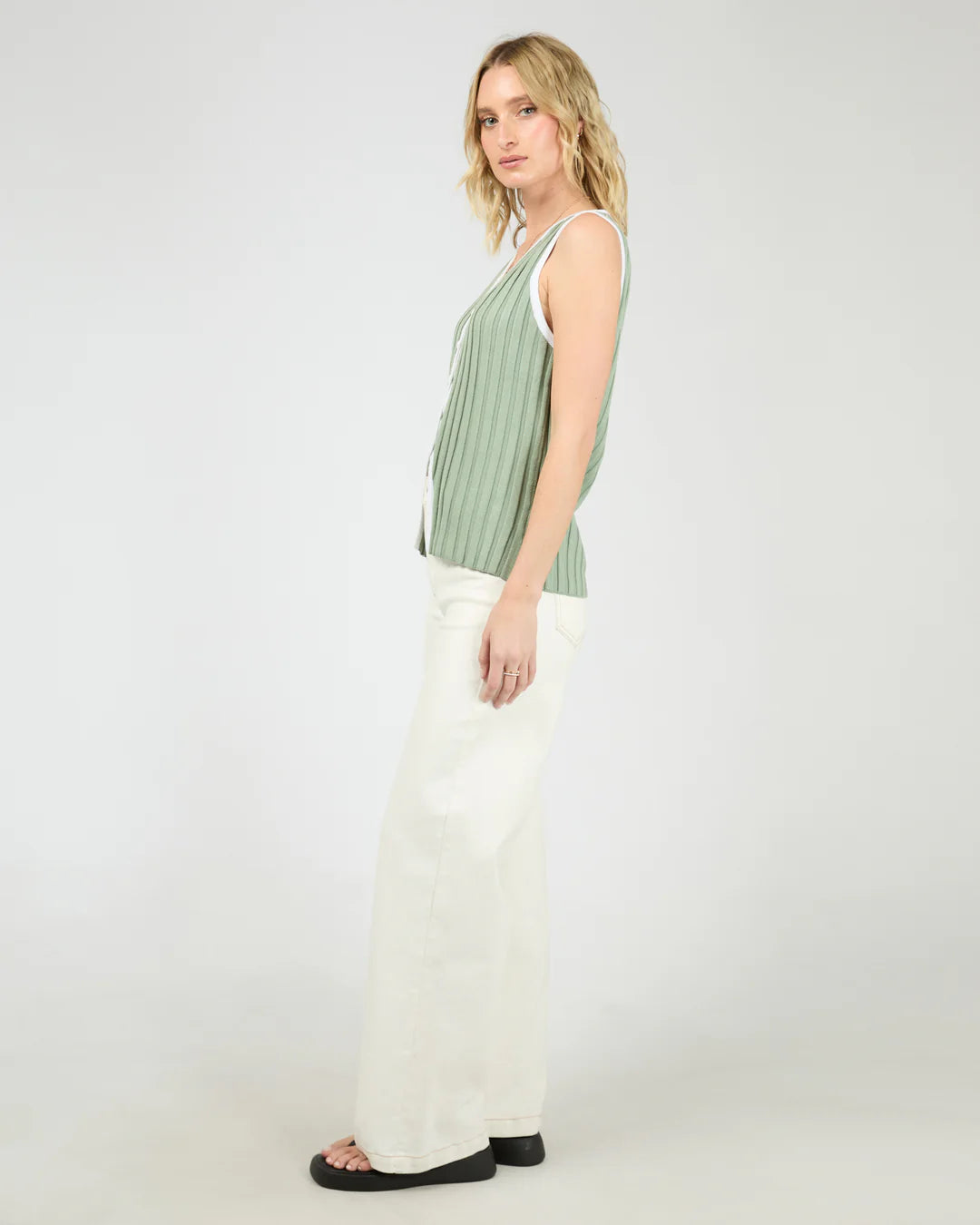 Sigrid Top -  Sage