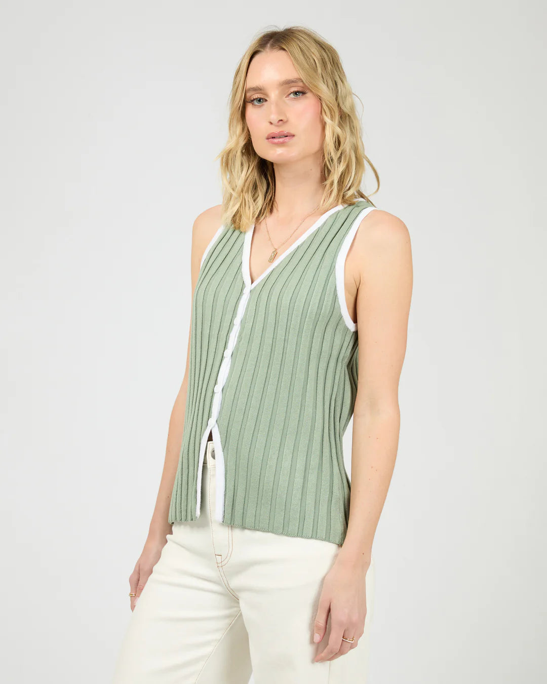 Sigrid Top -  Sage