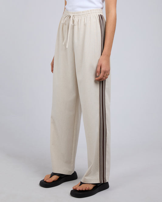 Matilda Linen Pant - Natural