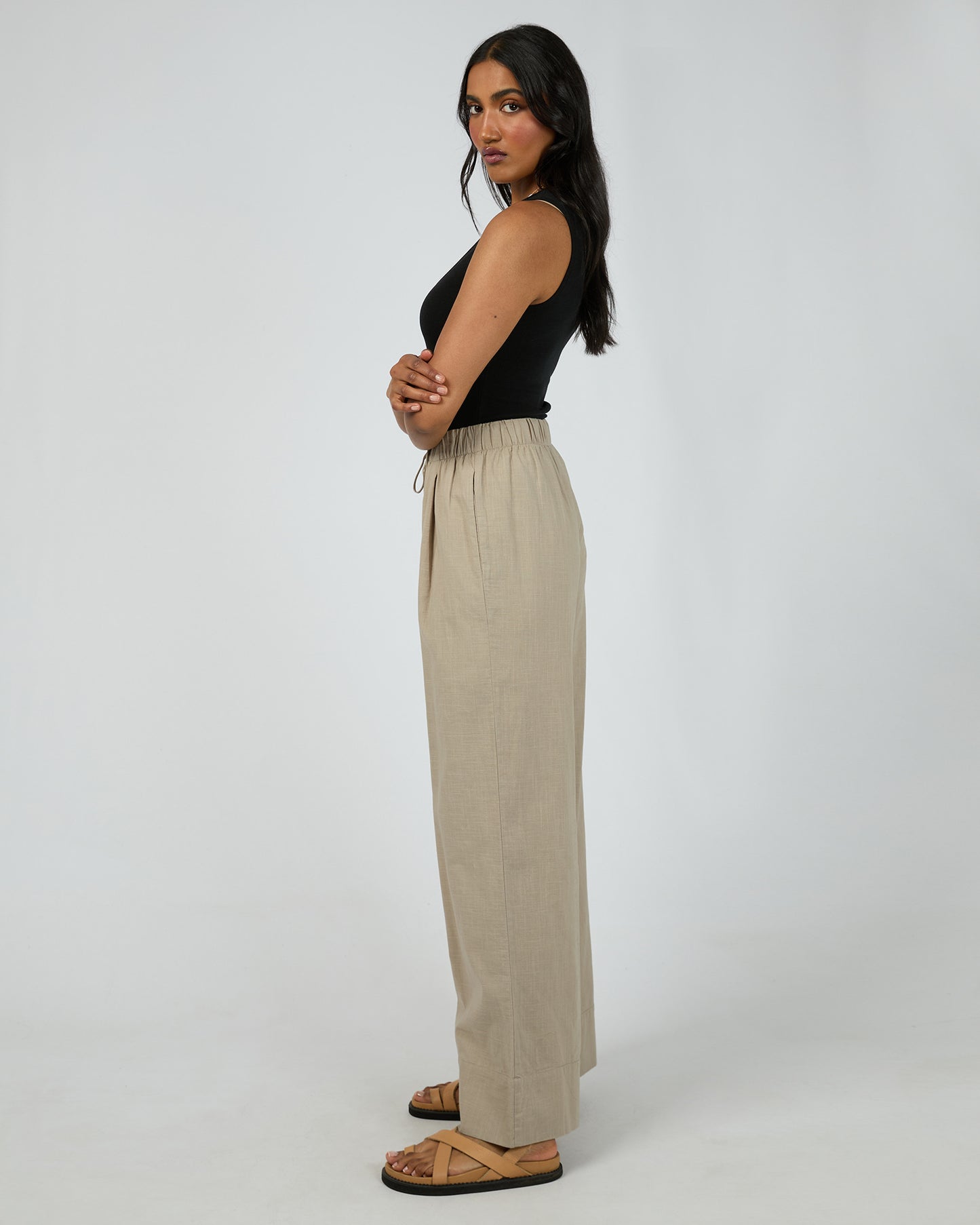 Essential Pant - Stone