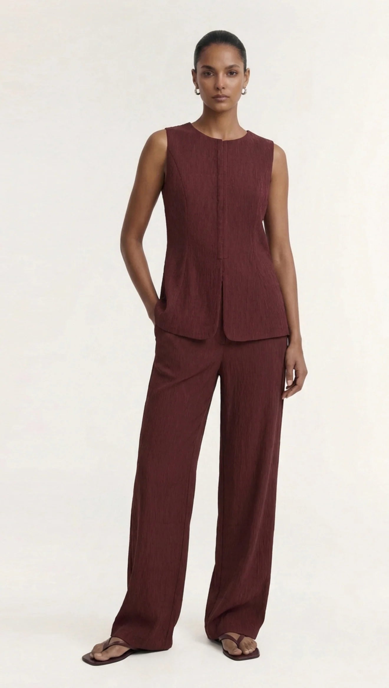Sera Vest Top - Shiraz
