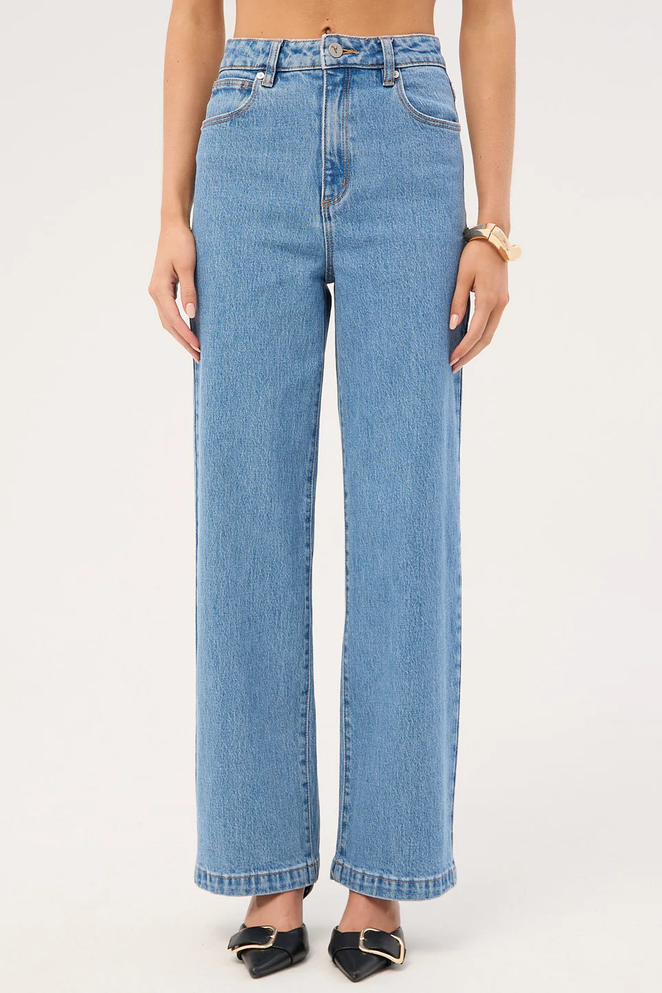 A 94 High & Wide Petite Debbie Jeans
