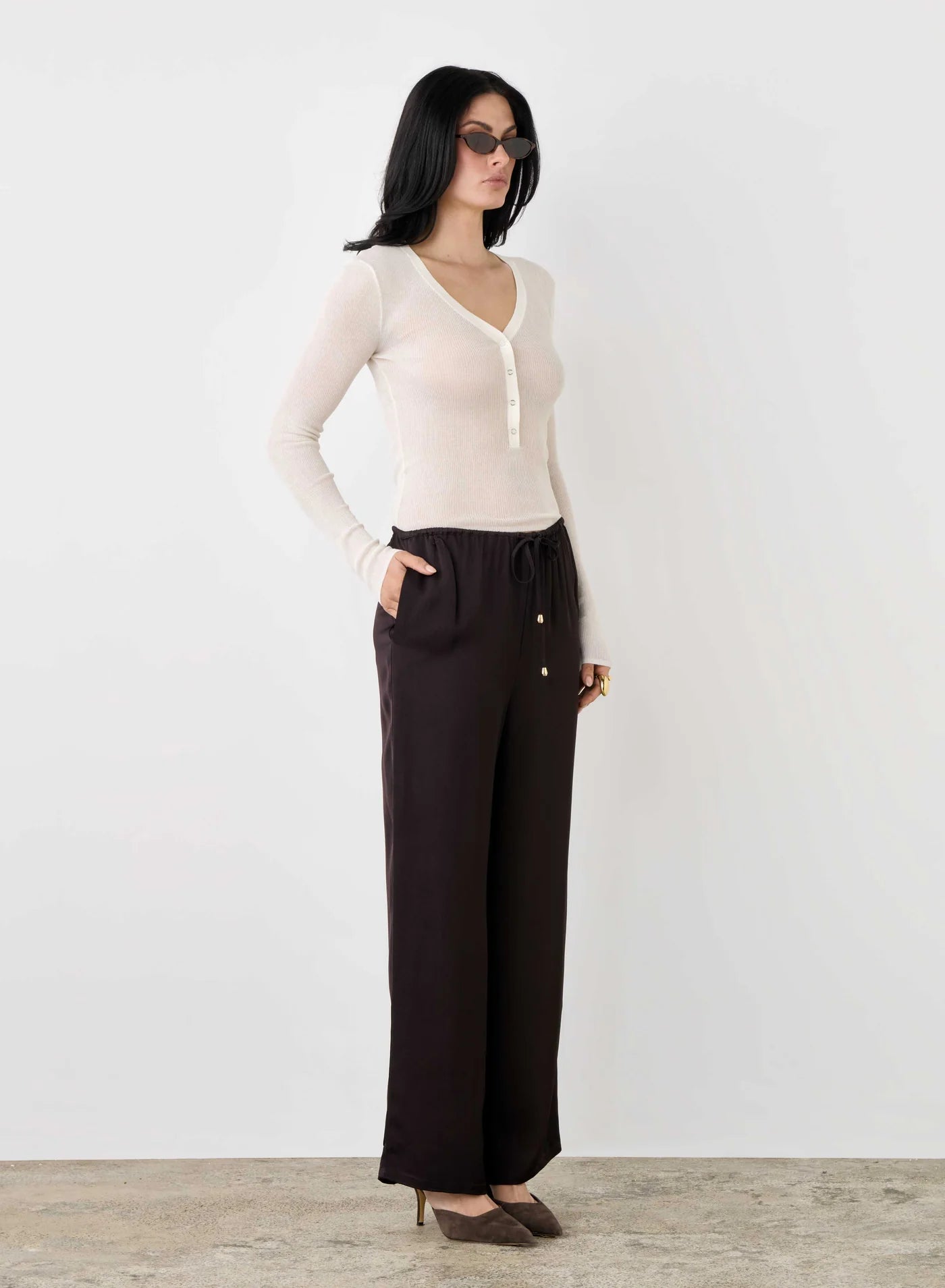 Mercer Pant - Dark Chocolate