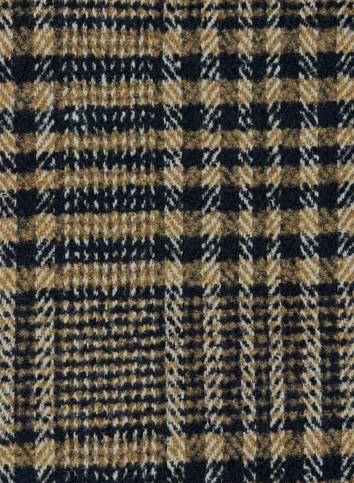 Chronicle Check Coat - Khaki Check