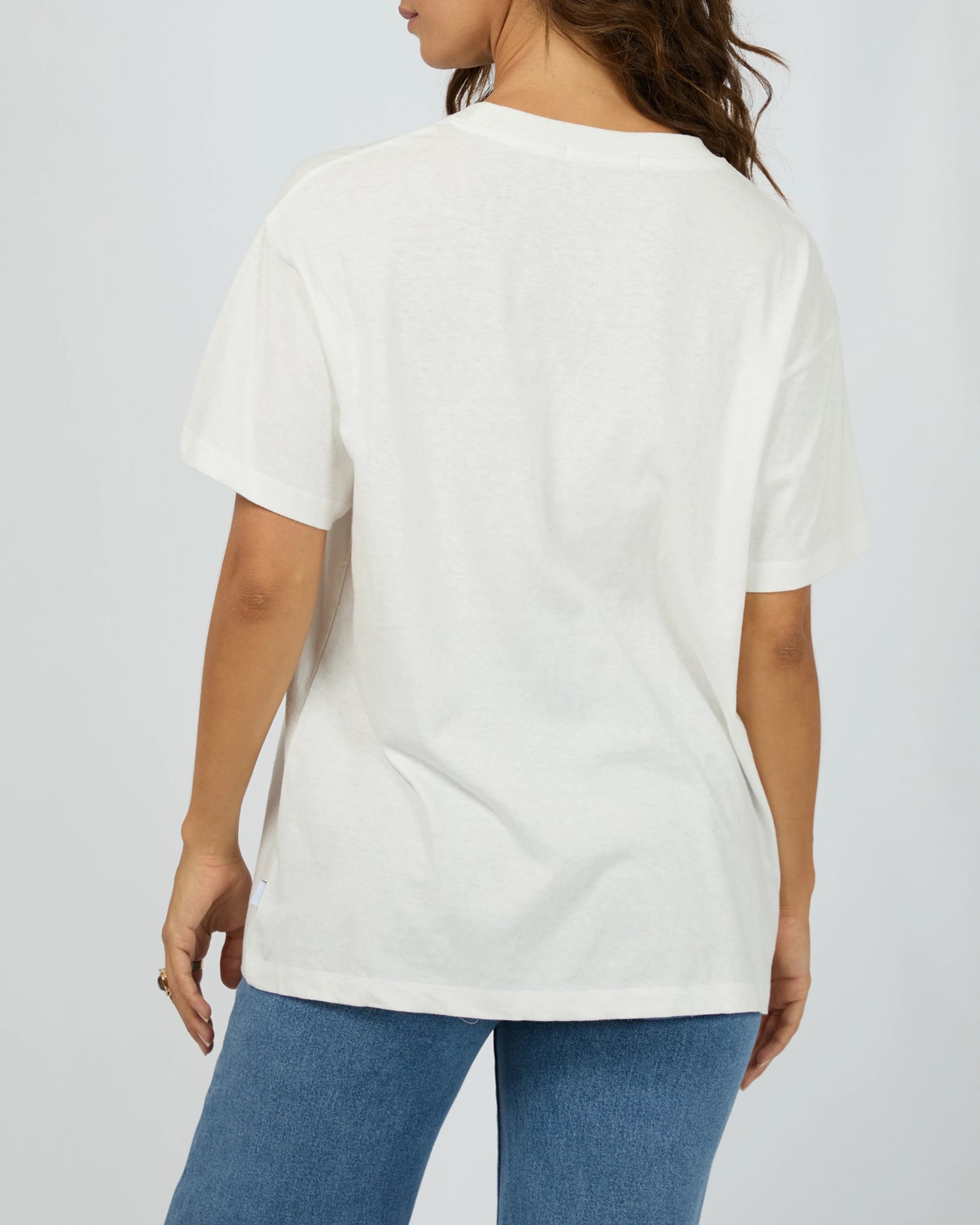 Amalfi Relaxed Tee - Vintage White
