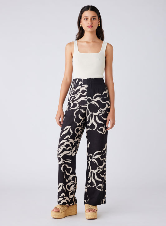 Sandy Wave Pant - Print by Esmaee - in XS | SWAACE