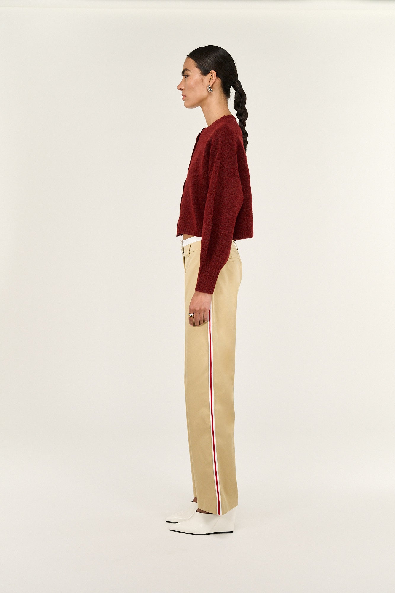 Sigrid Cardigan - Wine