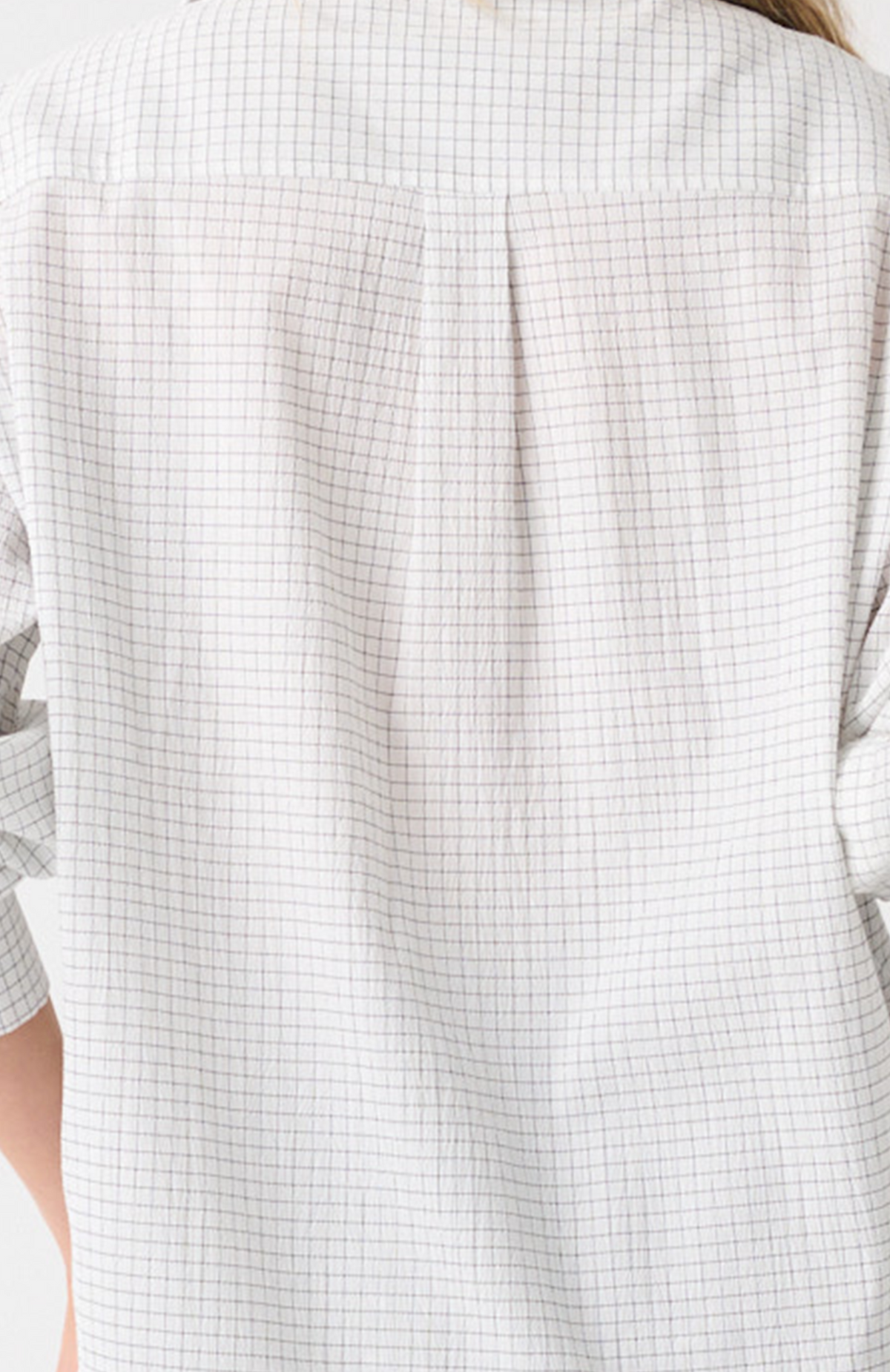 Darby Shirt - Cloud Check
