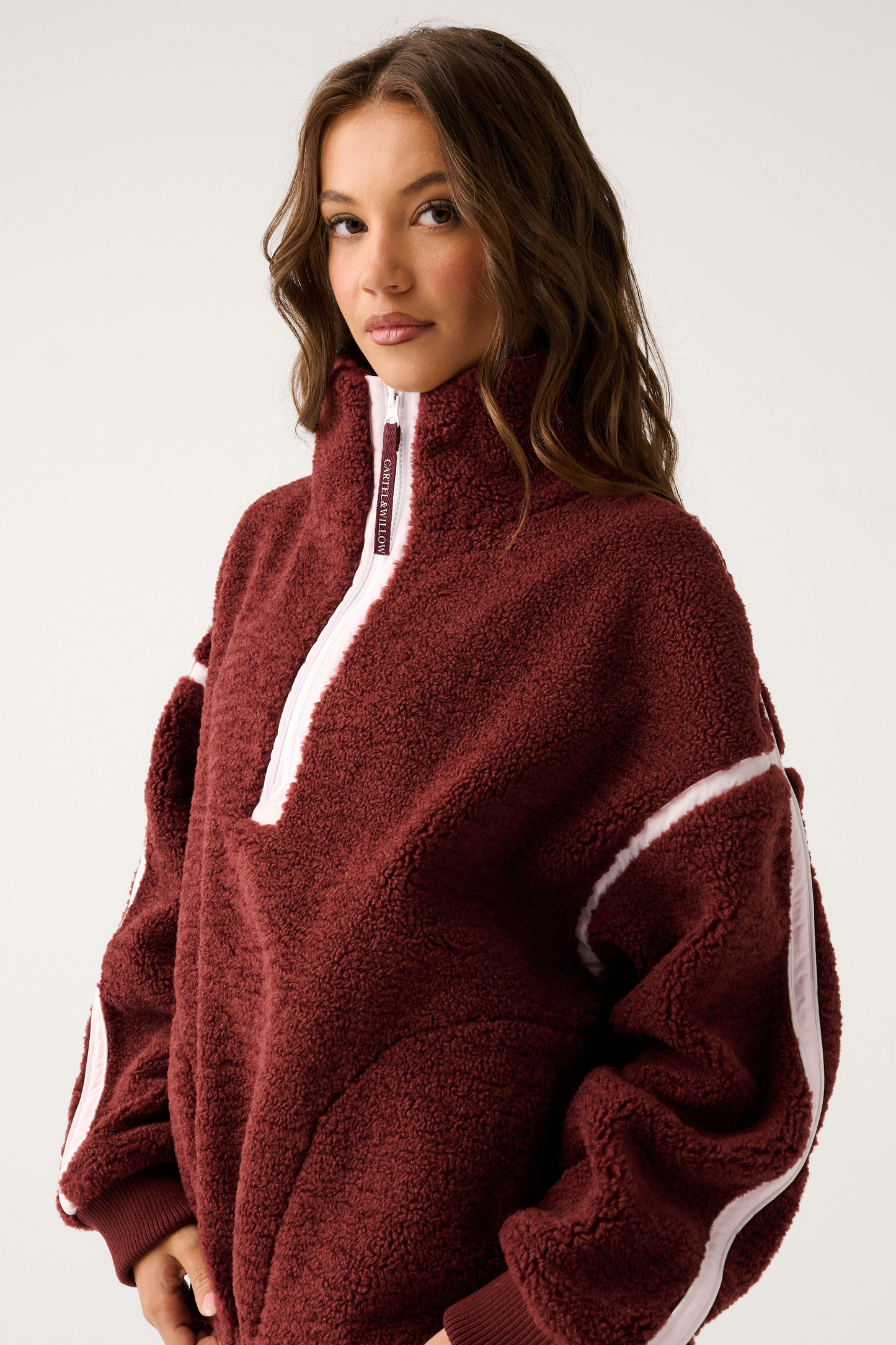 Margot Pullover Sweater - Mulberry