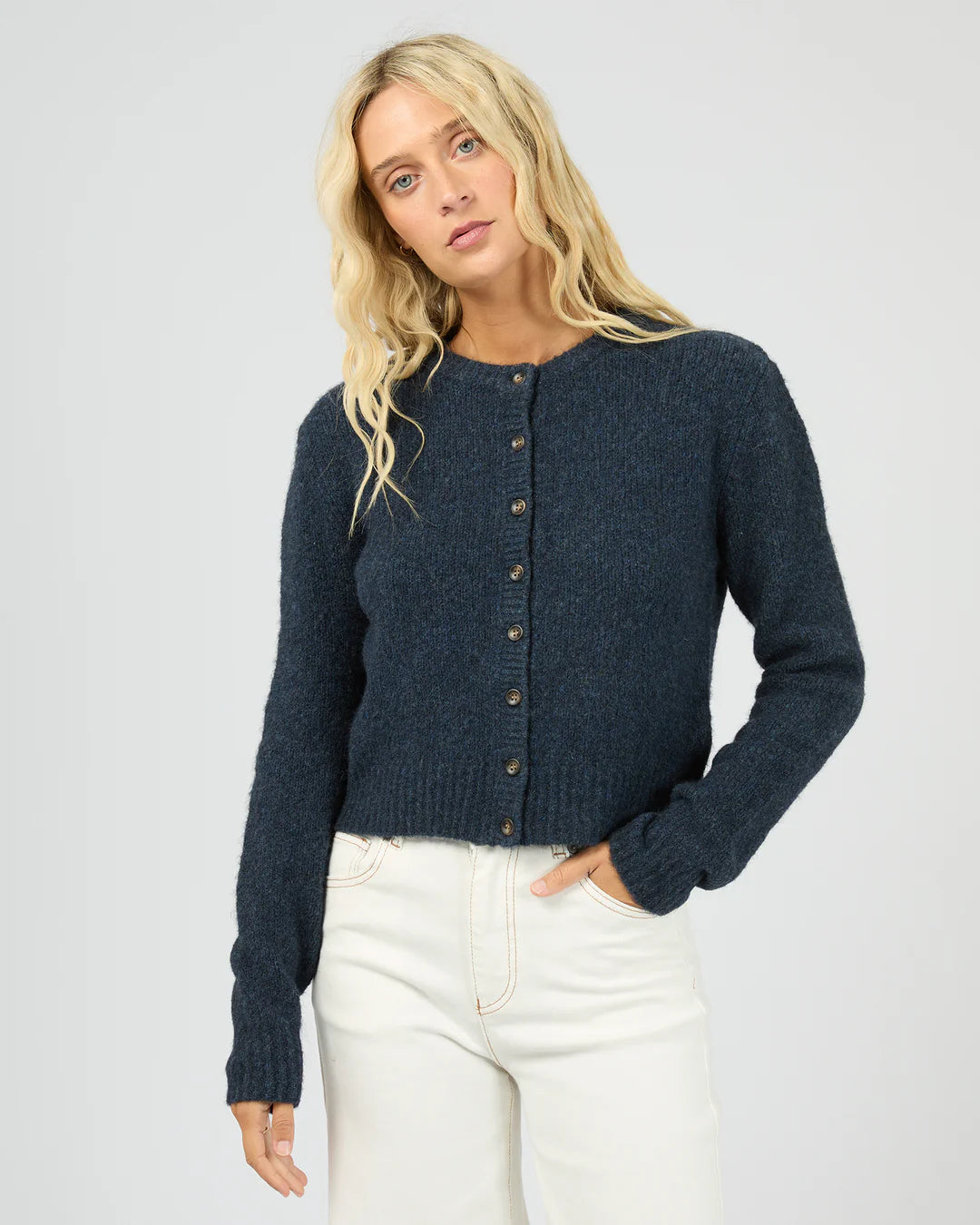 Bayside Cardigan - Ink