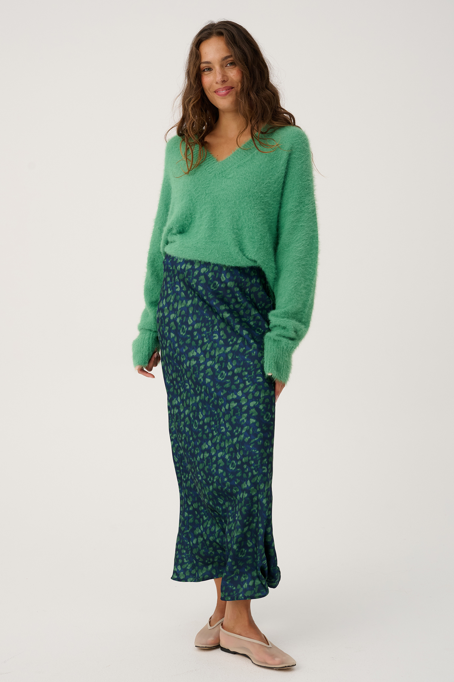 Emmie Knit Sweater - Sea Green