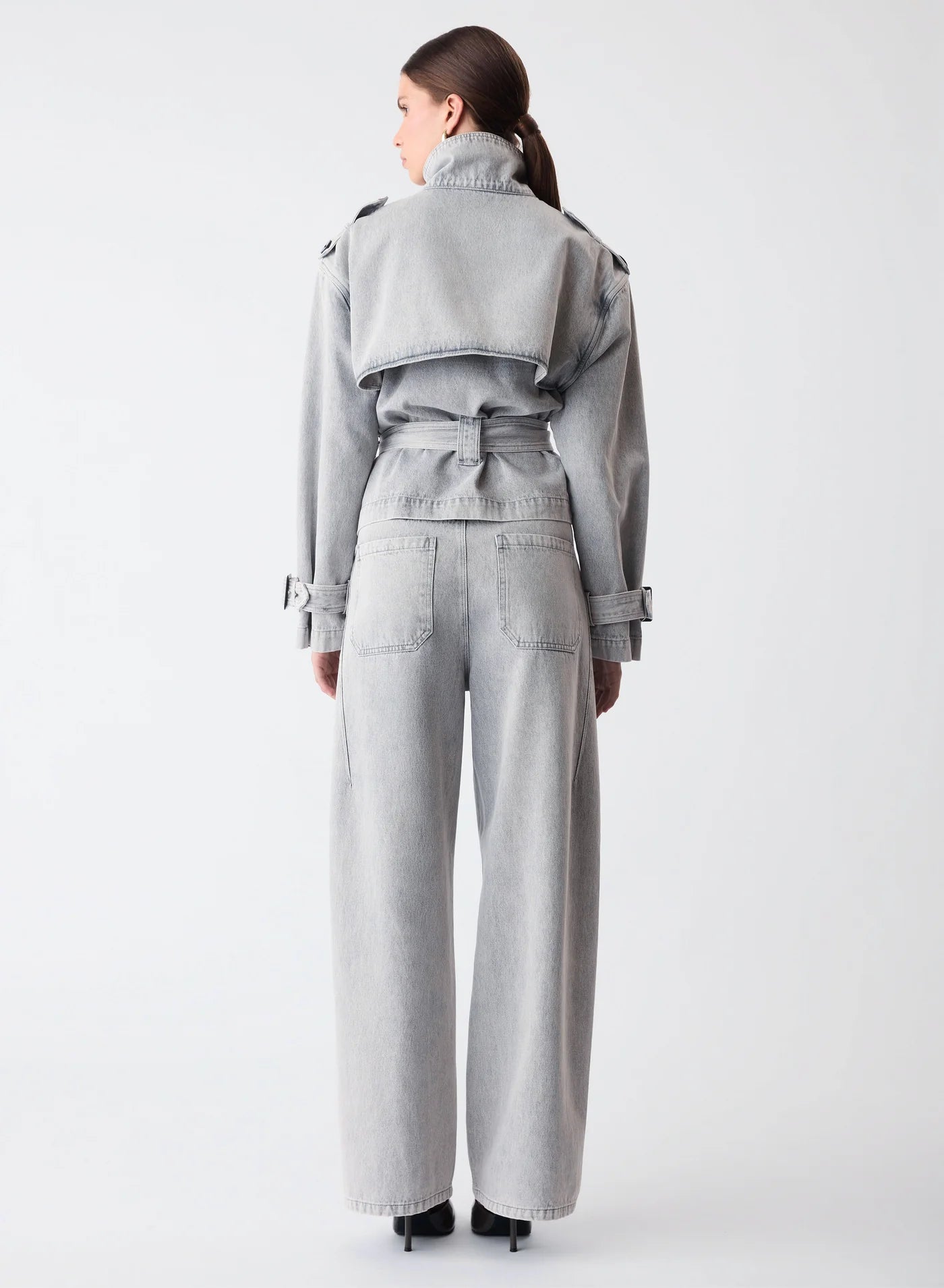 Concord Denim Jacket - Grey Denim