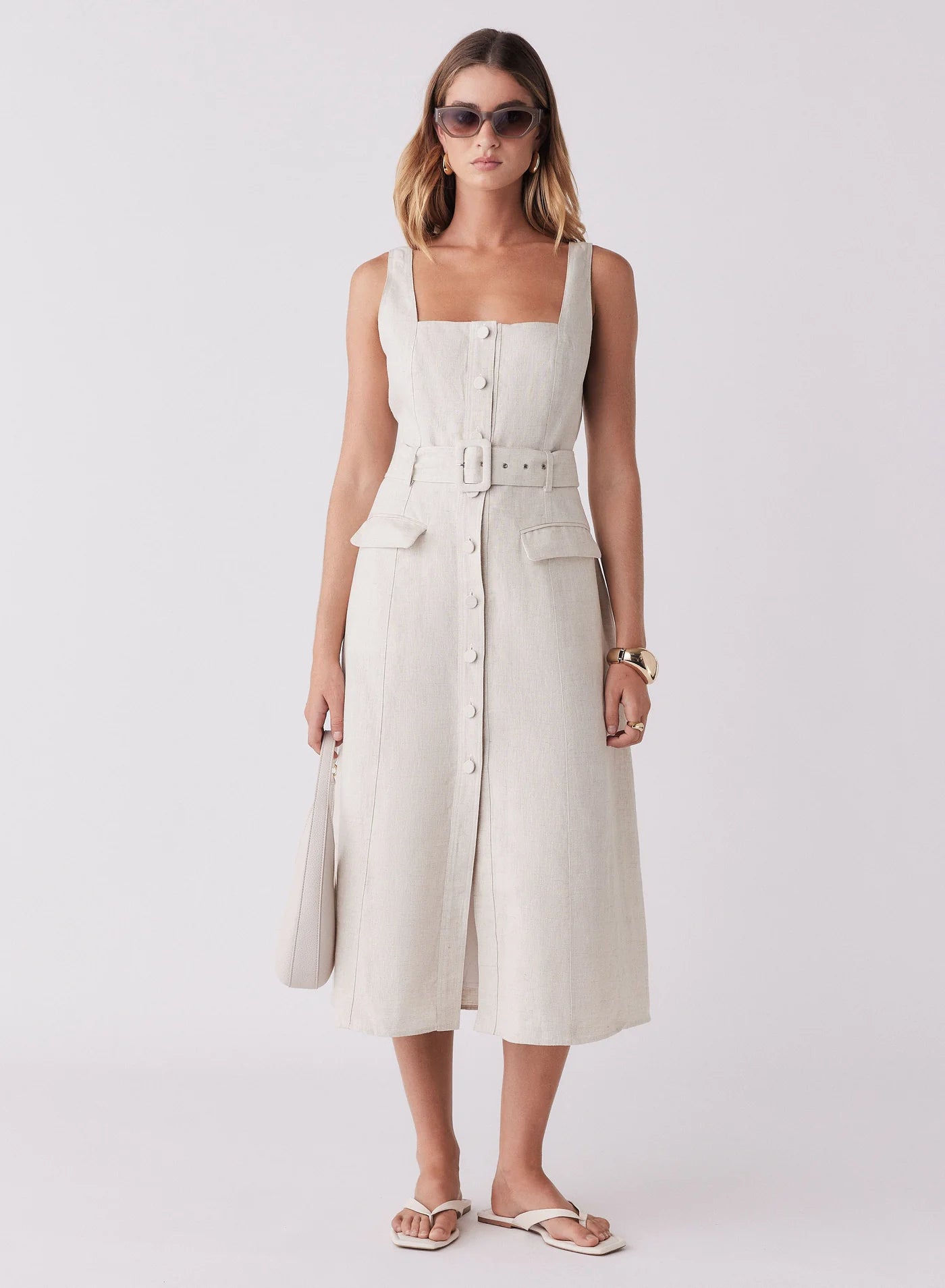 Portsea Dress - Natural