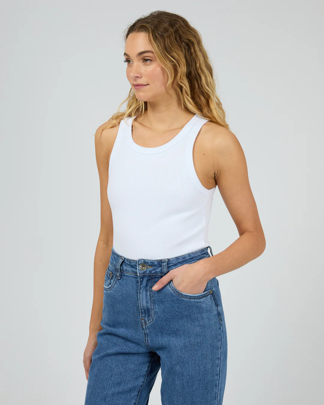 Ella Tank - white