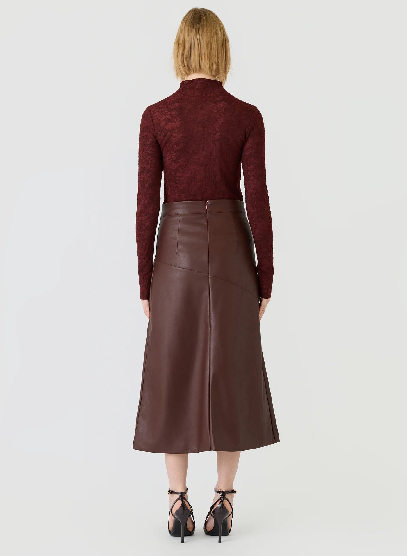 Fallow Lace Top - Mulberry