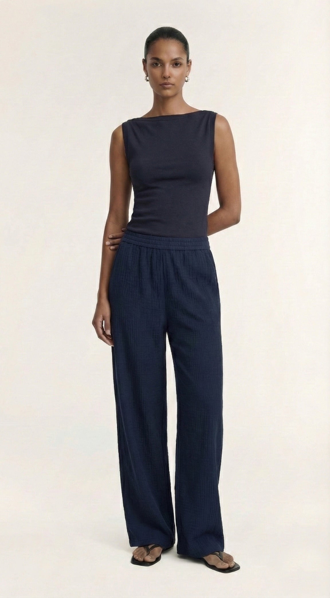 Helena Pants - Navy