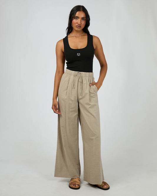 Essential Pant - Stone