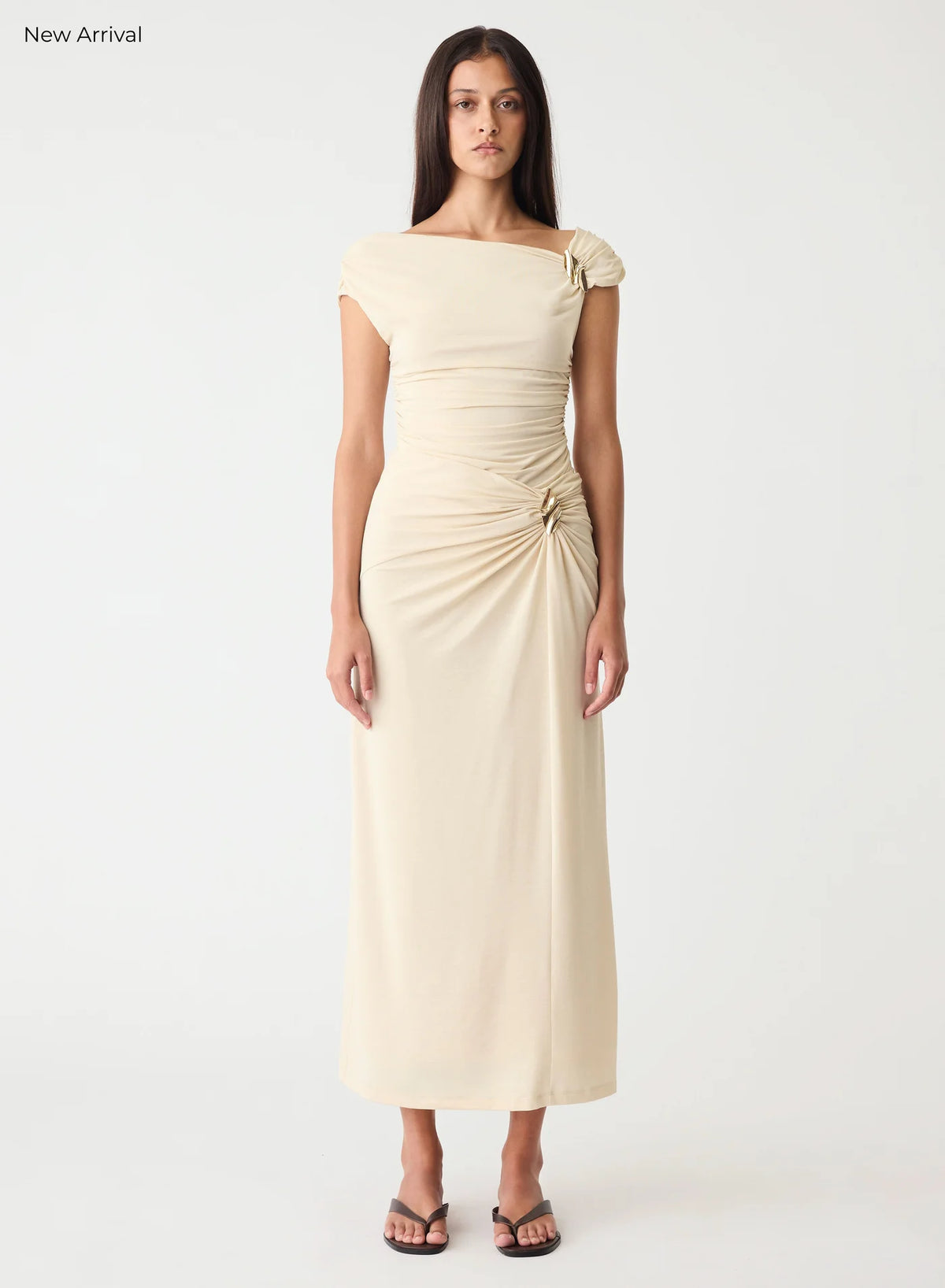 Sculpted Skirt - Porcelain - Esmaee