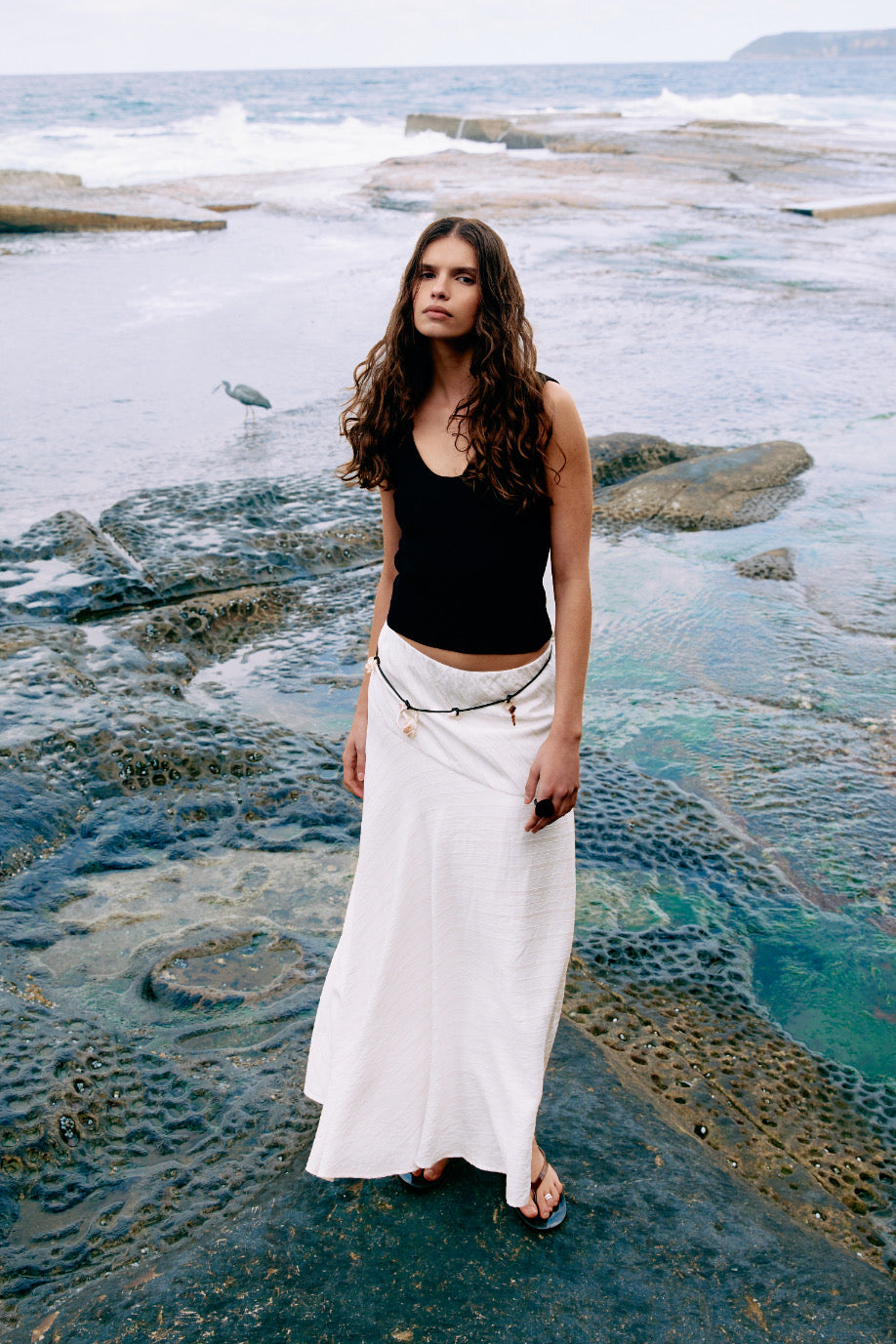 Moda Reversibile Knit Tank - Black