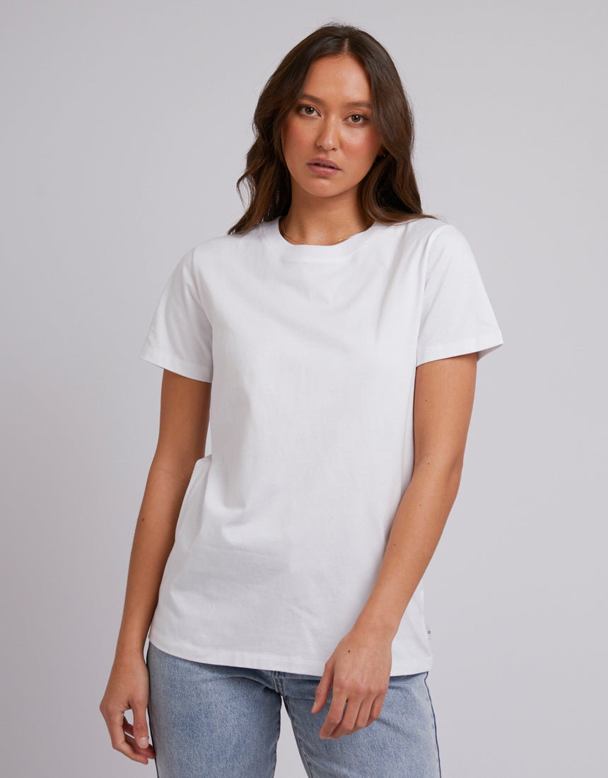 Layering Tee - White by Silent Theory - in 8 | SWAACE