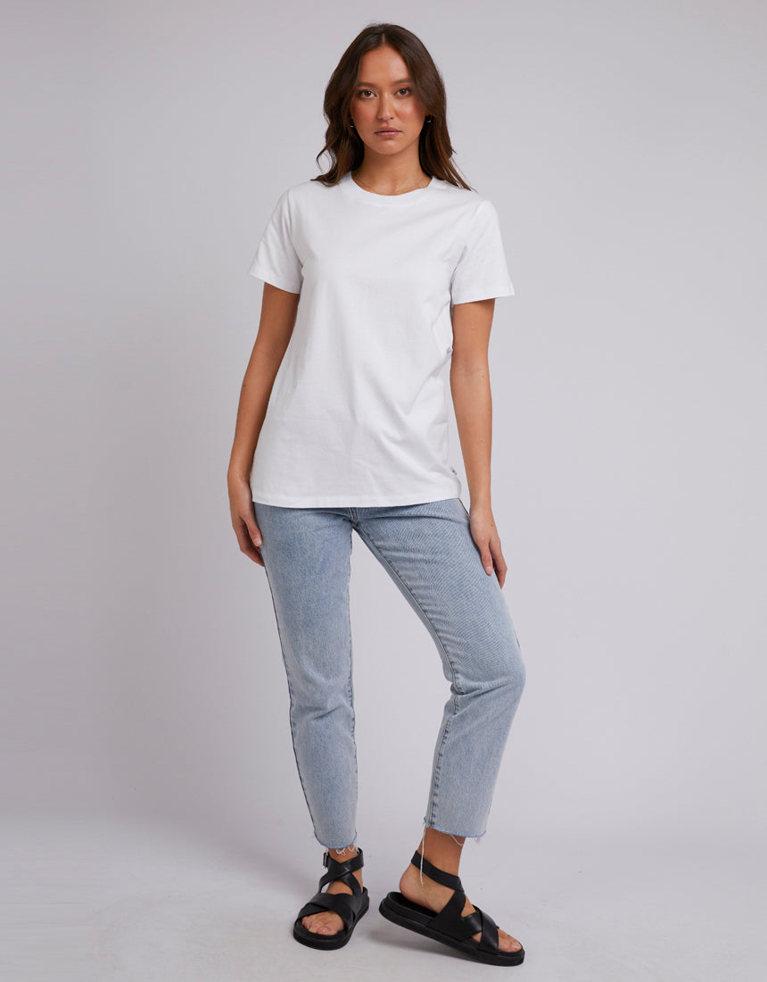 Layering Tee - White by Silent Theory - in 8 | SWAACE