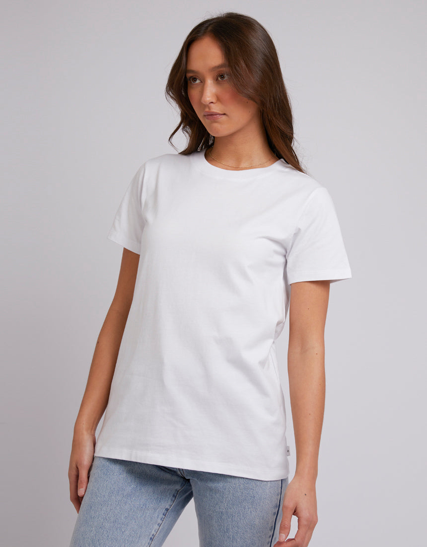 Layering Tee - White by Silent Theory - in 8 | SWAACE