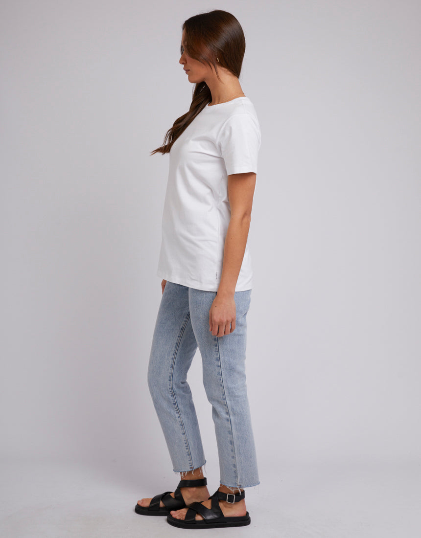 Layering Tee - White by Silent Theory - in 8 | SWAACE