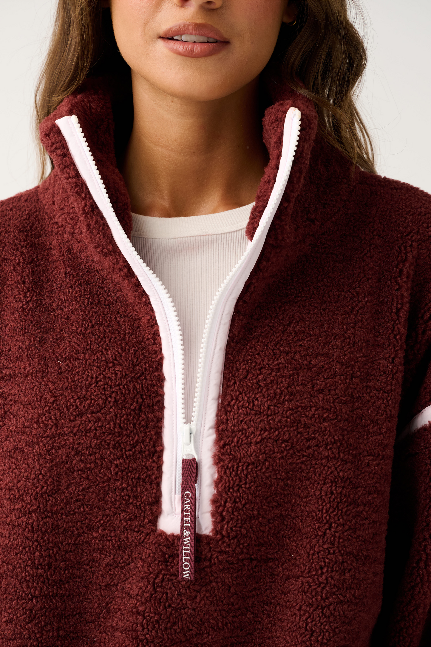 Margot Pullover Sweater - Mulberry