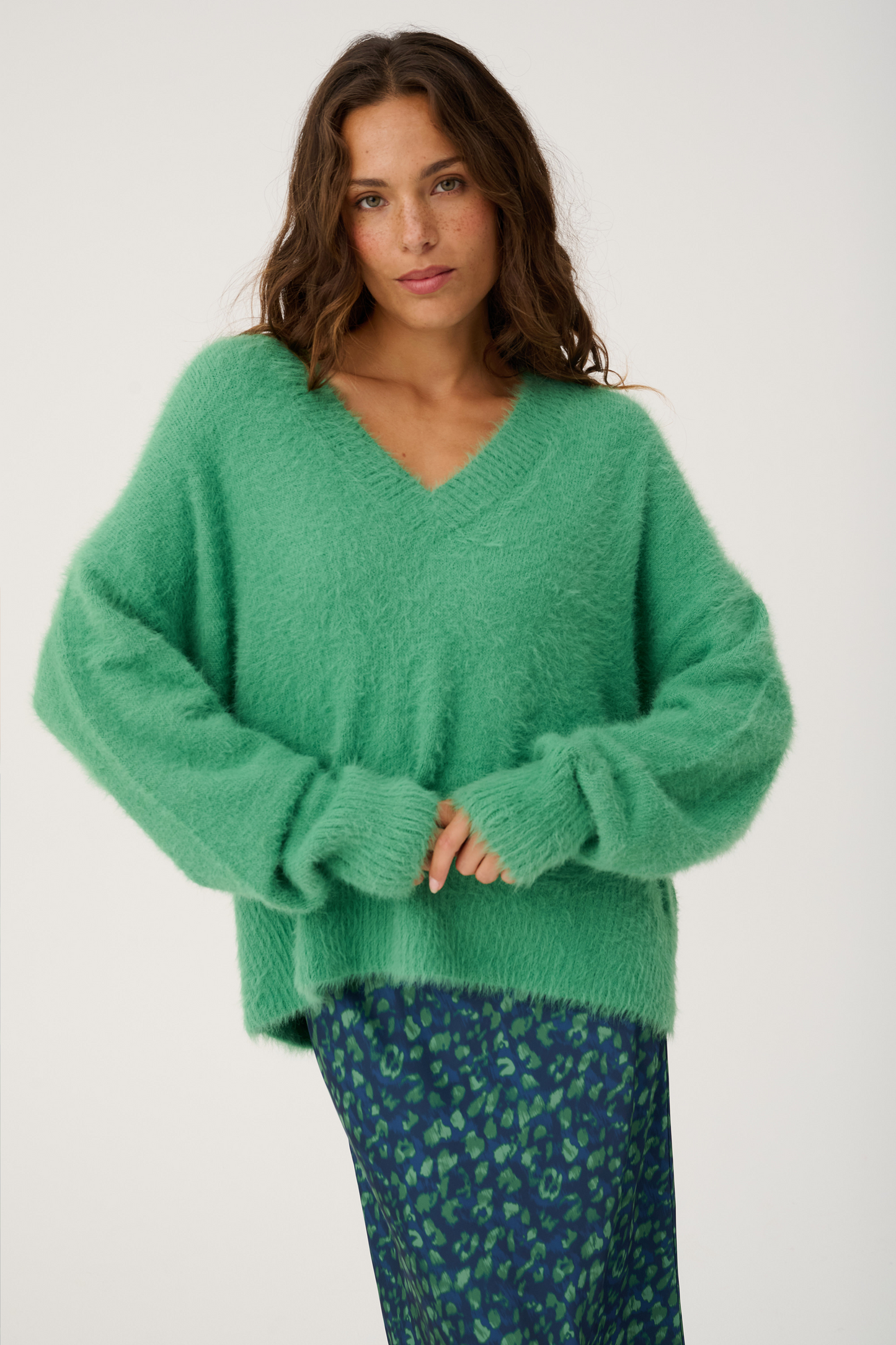 Emmie Knit Sweater - Sea Green