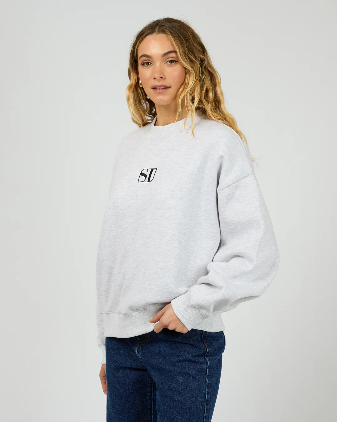 Silent Luxe Crew - Snow Marle