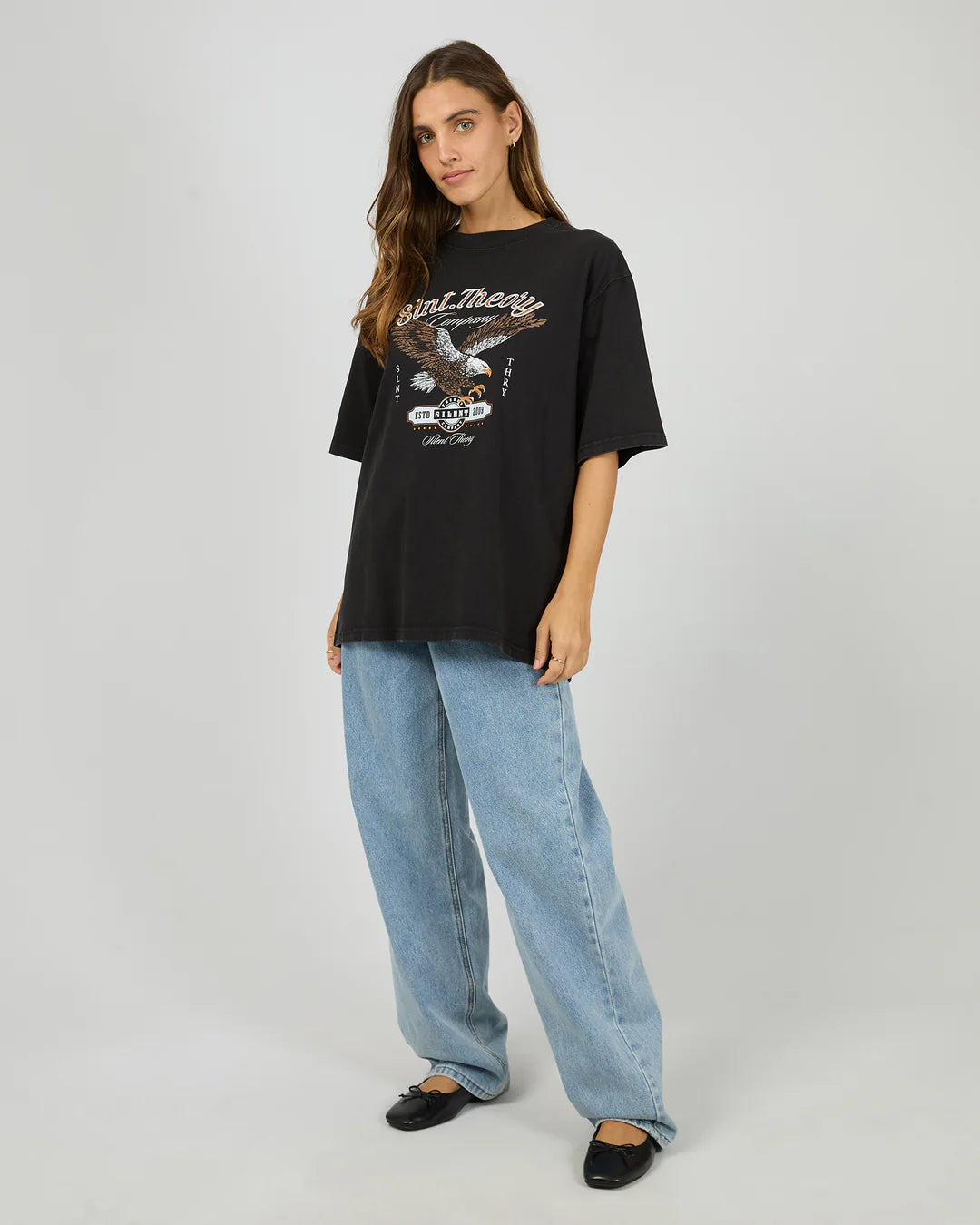 Legacy Tee - Washed Black