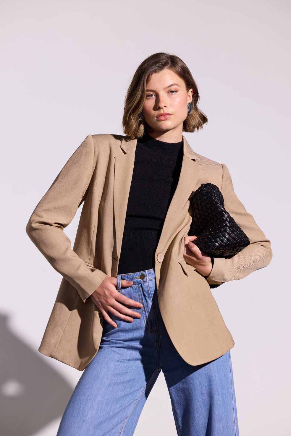 Bromley Blazer - Camel
