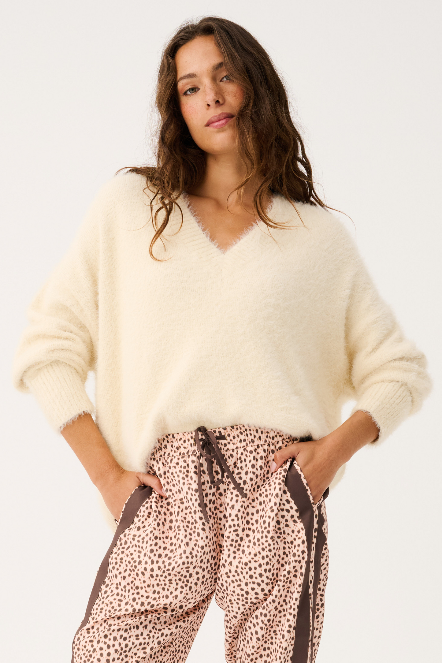Emmie Knit Sweater - Cream