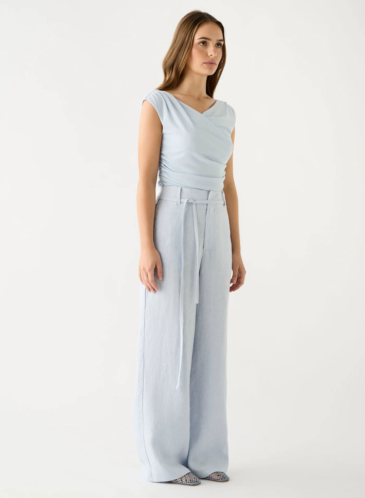 Charter Top - Ice Blue