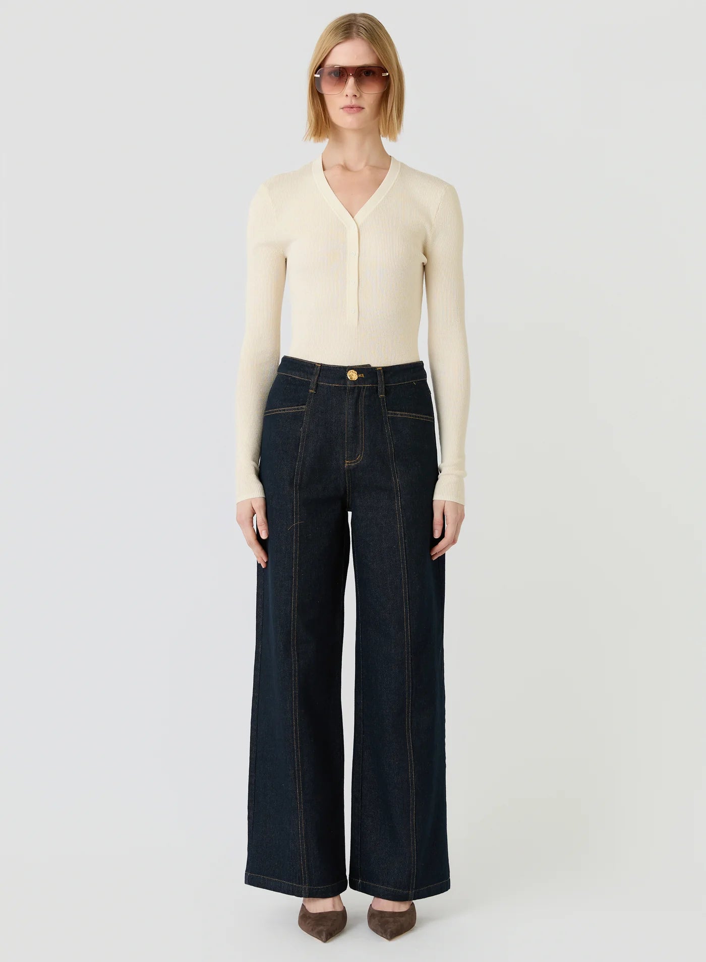 Franca Denim Jean - Dark Indigo