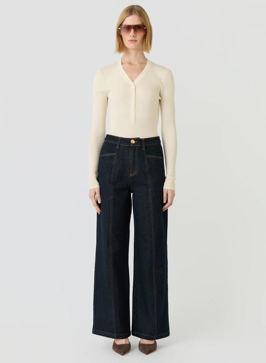 Franca Denim Jean - Dark Indigo