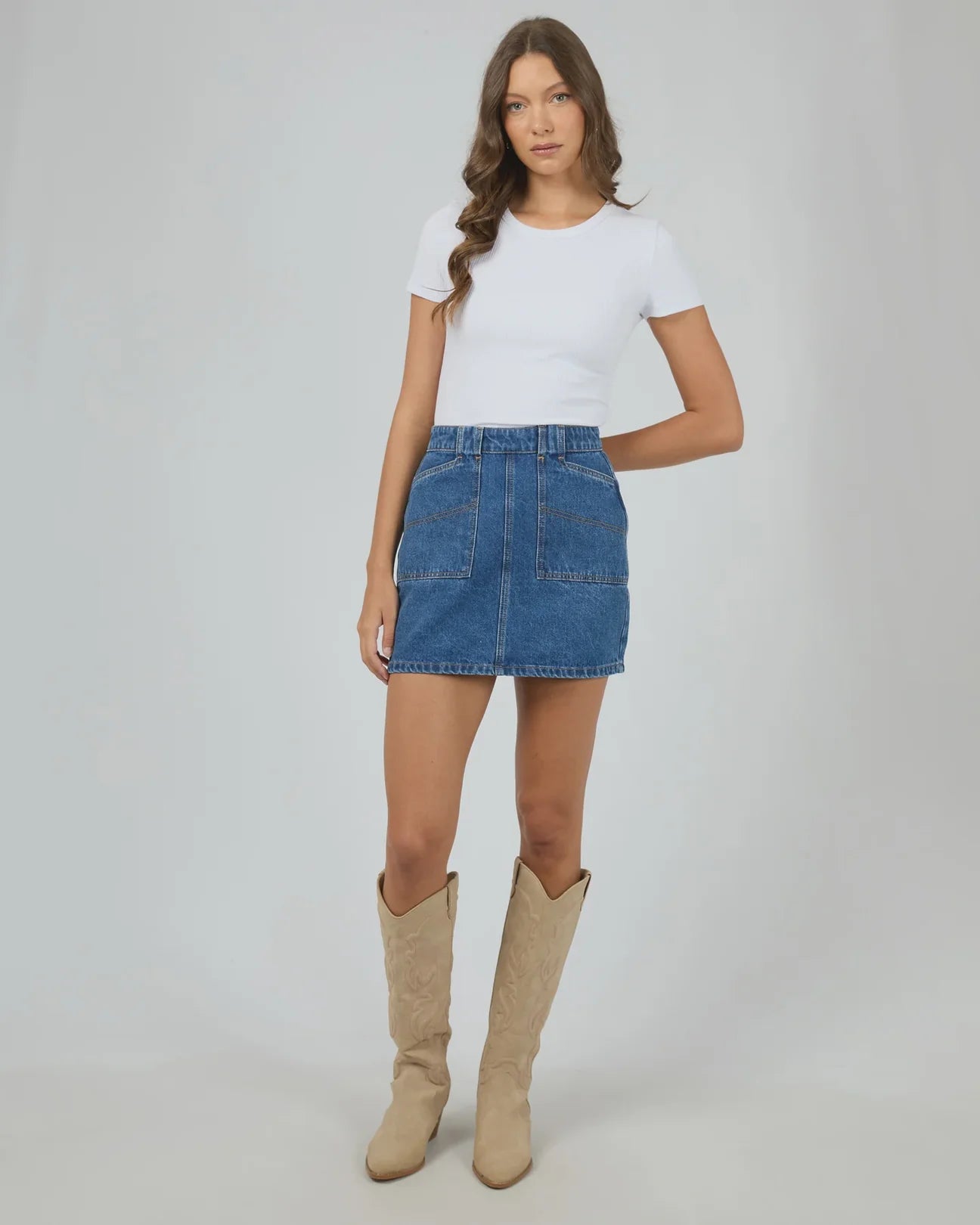 Becca Skirt - Heritage Blue