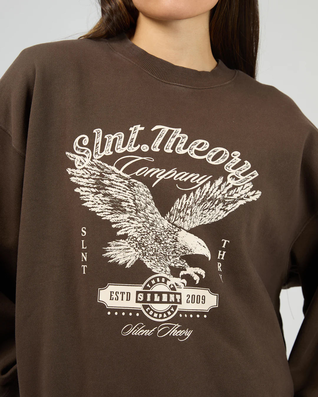 Legacy Crew Sweater - Chocolate