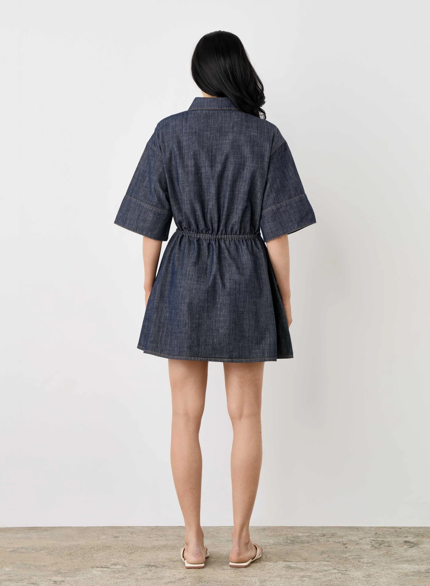 Bowery Denim Dress - Indigo Denim
