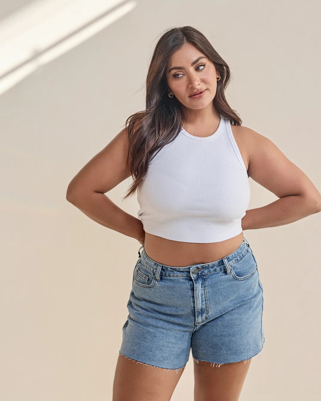 Ricky Denim Short - Light Blue