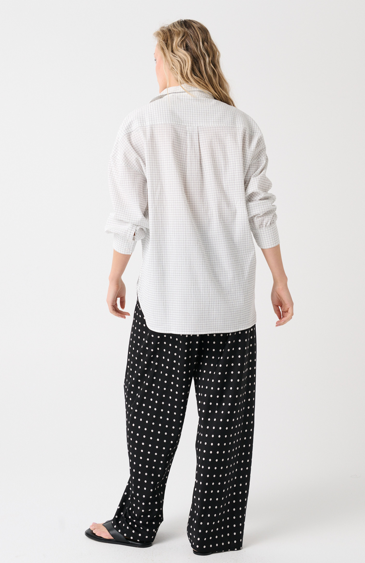 Darby Shirt - Cloud Check