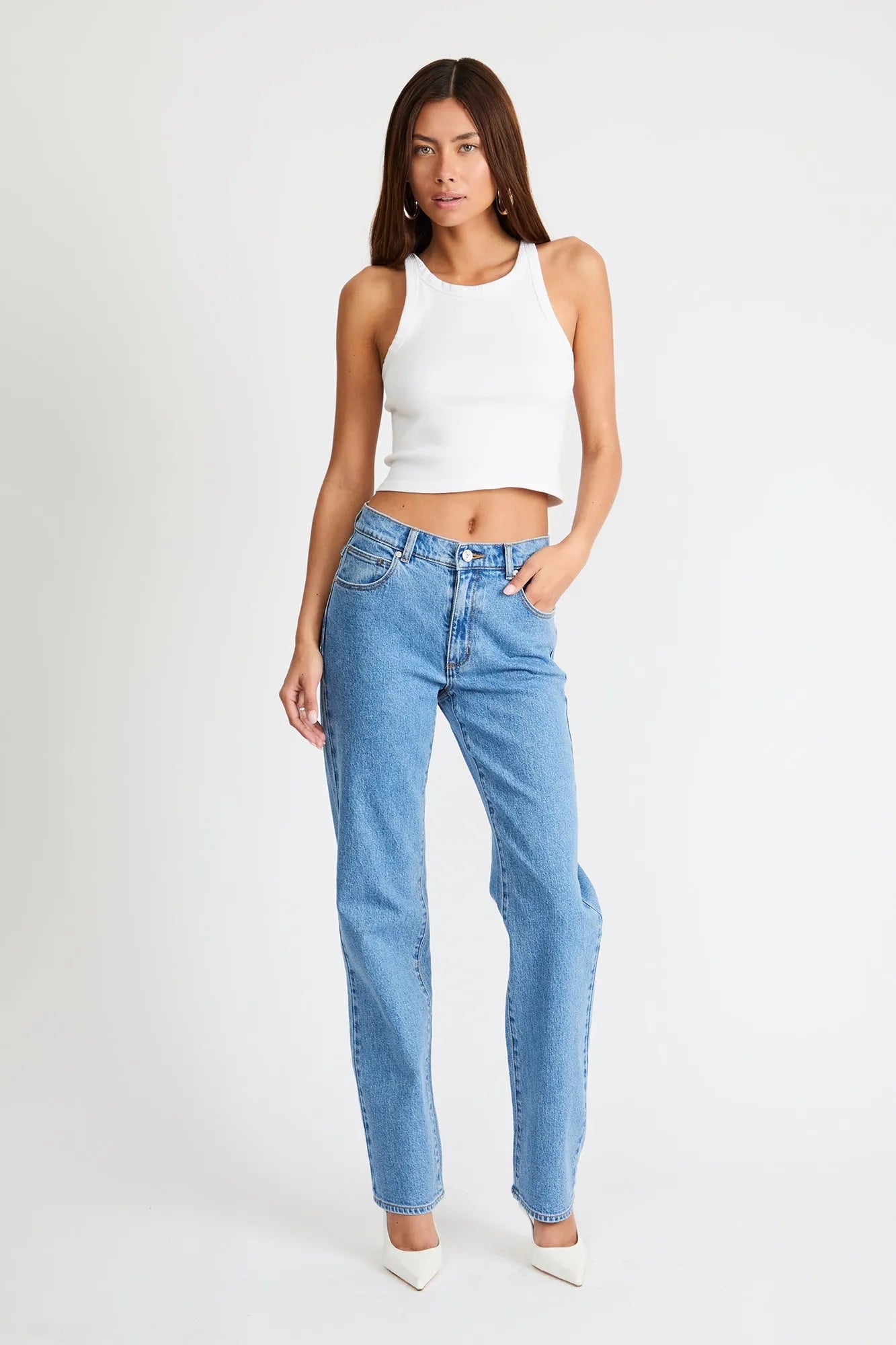 95 Mid Straight Debbie Jeans