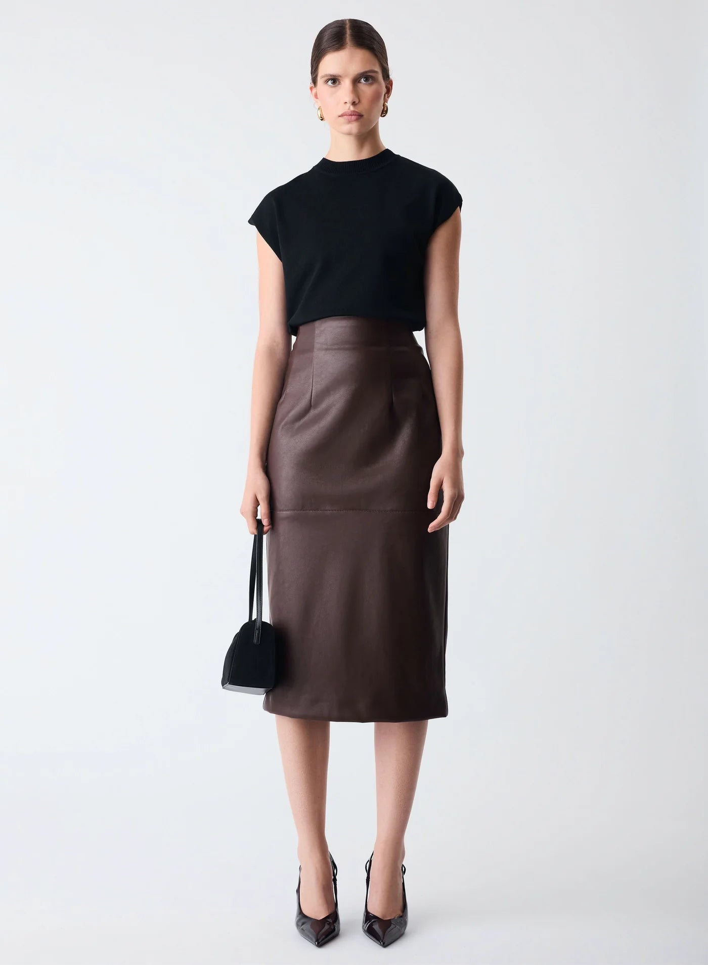 Forme Skirt - Chocolate