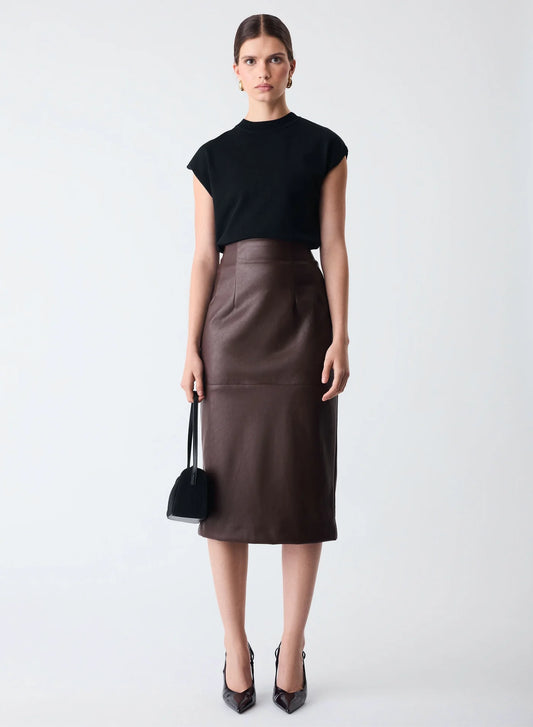 Forme Skirt - Chocolate